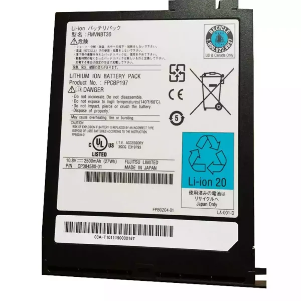 New genuine laptop battery for Fujitsu FPCBP197,FMVNBT30 - Image 3