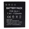 Replacement battery for OLYMPUS BLH-1