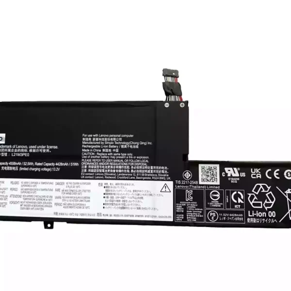 New genuine laptop battery for LENOVO L21M3PE0 L21C3PE0 L21L3PE0 L21B3PE0 - Image 3