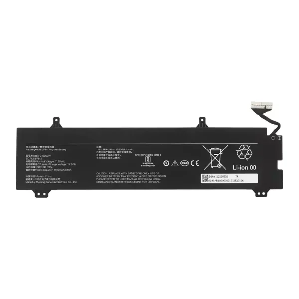New genuine laptop battery for G16B03W,Redmi G Pro 2022/Redmi G Pro 2024