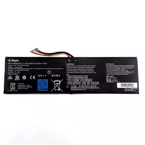 New genuine laptop battery for GAG-N4A