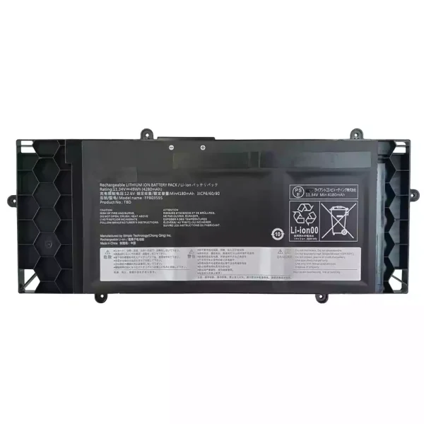 New genuine laptop battery for FUJITSU FPB0359S FPB0360S FPCBP592 FMVNBP253