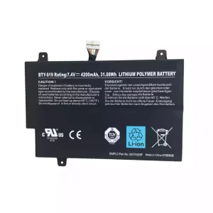 New genuine laptop battery for MSI BTY-S19