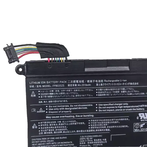 New genuine laptop battery for Fujitsu FPB0352S FPCBP578 - Image 3