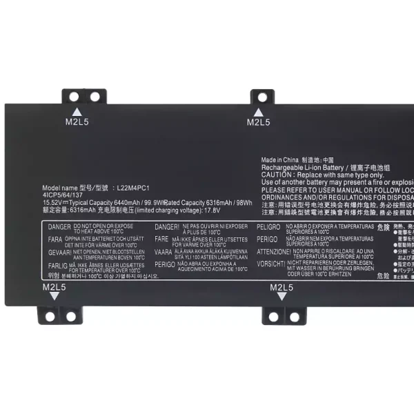 New genuine laptop battery for LENOVO L22M4PC1 L22D4PC1 L22X4PC1 - Image 3