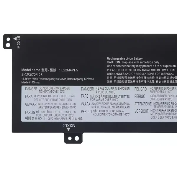 New genuine laptop battery for LENOVO L22D4PF5 L22C4PF5 L22X4PF5 L22B4PF5 L22M4PF5 - Image 3