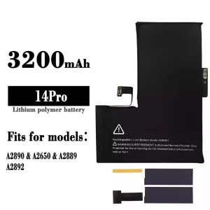 New genuine cell phone battery A2866H for iPhone 14 pro