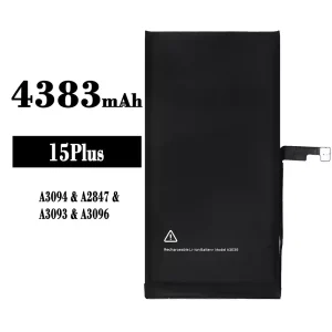 New genuine cell phone battery A3039 for iPhone 15 plus