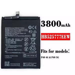 New genuine cell phone battery HB525777EEW for HUAWEI P40 4G/ P40 5G