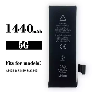 New genuine cell phone battery LIS1491APPCS for iPhone 5G/ A1428/A1429/A1442