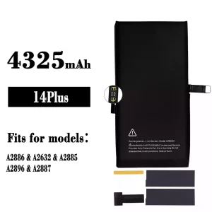 New genuine cell phone battery A2850H for iPhone 14 plus