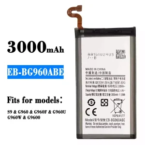 New genuine cell phone battery EB-BG960ABE for Samsung S9 SM-G9600/DS/G960/G960F/G960U/G960W