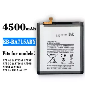 New genuine cell phone battery EB-BA715ABY for Samsung A71 4G/A71 5G/A71 5G UW