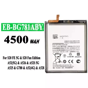 New genuine cell phone battery EB-BG781ABY for Samsung S20 FE 5G/S20 Fan Edition