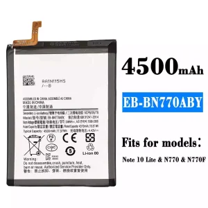 New genuine cell phone battery EB-BN770ABY for Samsung Note 10 Lite