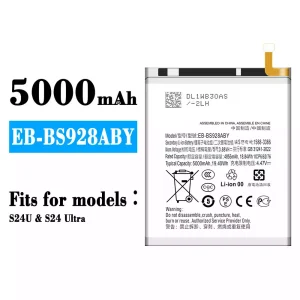New genuine cell phone battery EB-BS928ABY for Samsung S24U/S24 Ultra