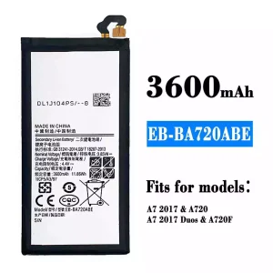 New genuine cell phone battery EB-BA720ABE for Samsung A7 2017