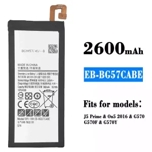 New genuine cell phone battery EB-BG57CABE for Samsung J5 Prime