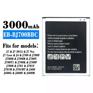 New genuine cell phone battery EB-BJ700BBC for Samsung J7/J7 2015/J7 Core