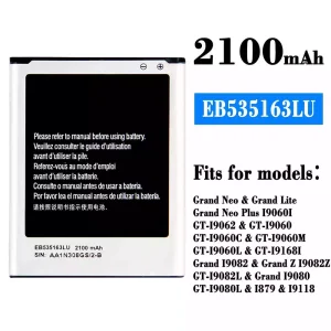 New genuine cell phone battery EB535163LU for Samsung Grand Neo/Grand Lite/Grand Neo Plus SL31199