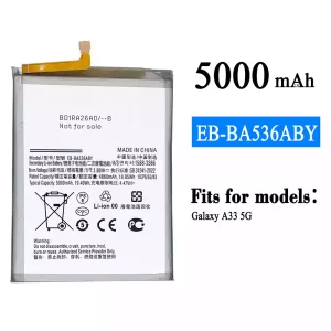 New genuine cell phone battery EB-BA536ABY for Samsung Galaxy A33 5G