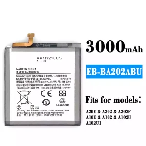 New genuine cell phone battery EB-BA202ABU for Samsung A20E/A10E