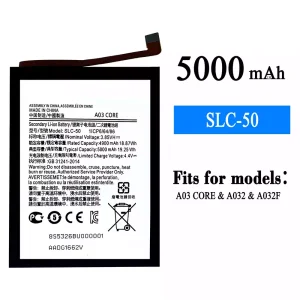 New genuine cell phone battery SLC-50 for Samsung A03 CORE