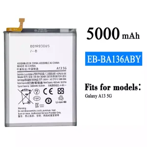 New genuine cell phone battery EB-BA136ABY for Samsung Galaxy A13 5G