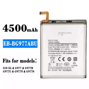New genuine cell phone battery EB-BG977ABU for Samsung S10 5G