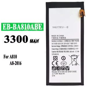 New genuine cell phone battery EB-BA810ABE for Samsung A8 2016