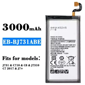 New genuine cell phone battery EB-BJ731ABE for Samsung C8/C7 2017/J7+