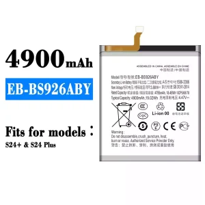 New genuine cell phone battery EB-BS926ABY for Samsung S24+/S24 Plus