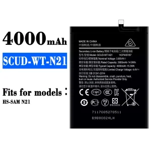 New genuine cell phone battery SCUD-WT-N21 for Samsung N21