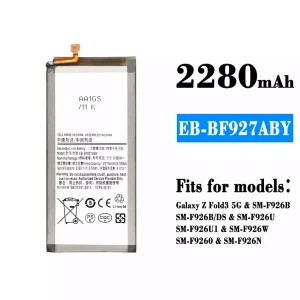 New genuine cell phone battery EB-BF927ABY for Samsung Galaxy Z Fold 3