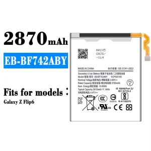 New genuine cell phone battery EB-BF742ABY for Samsung Galaxy Z Flip 6