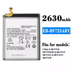 New genuine cell phone battery EB-BF725ABY for Samsung Z Flip 4