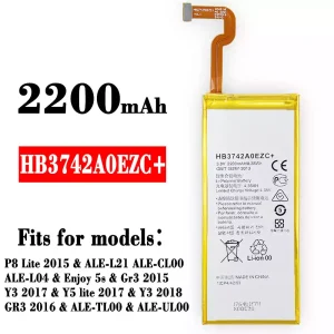 New genuine cell phone battery HB3742A0EZC+ for HUAWEI P8 Lite 2015 / Enjoy 5s