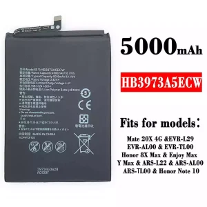 New genuine cell phone battery HB3973A5ECW for HUAWEI Mate 20X 4G / Honor 8X Max / Enjoy Max / Y Max / Honor Note 10