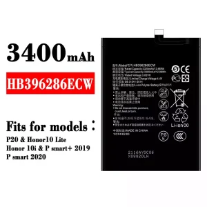 New genuine cell phone battery HB396286ECW for HUAWEI P20 / Honor 10 Lite / Honor 10i / P smart+ 2019 / P smart 2020