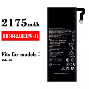 New genuine cell phone battery HB3042A8EHW-11 for HUAWEI Mate X3