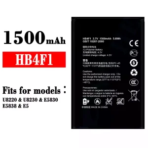 New genuine cell phone battery HB4F1 for HUAWEI U8220/U8230/E5830/E5838/E5