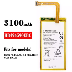 New genuine cell phone battery HB494590EBC for HUAWEI Honor 7