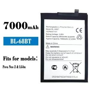 New genuine cell phone battery BL-68BT for Tecno Pova Neo 2
