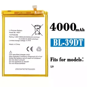 New genuine cell phone battery BL-39DT for Tecno L9