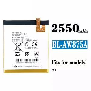 New genuine cell phone battery BL-AW875A for Tecno W4
