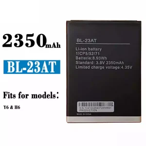 New genuine cell phone battery BL-23AT for Tecno Y6/H6