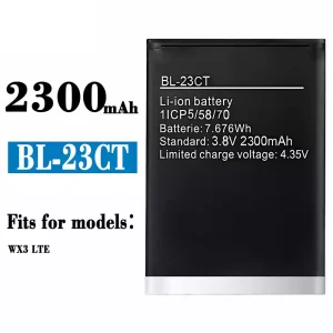 New genuine cell phone battery BL-23CT for Tecno WX3 LTE