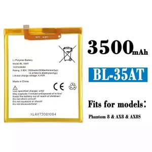 New genuine cell phone battery BL-35AT for Tecno Phantom 8 / AX8 / AX7 / AX8S