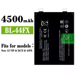 New genuine cell phone battery BL-44FX for Infinix Note 12 VIP