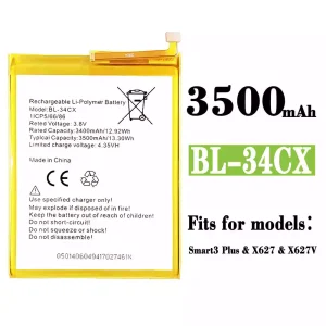 New genuine cell phone battery BL-34CX for Infinix Smart 3 Plus